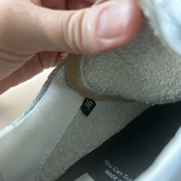 P448 blue and white platform sneakers - Picture 6 of 7